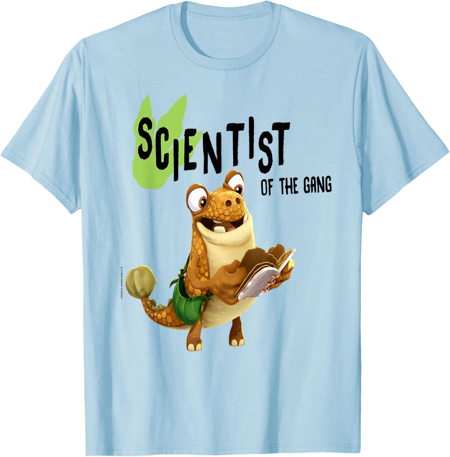 Gigantosaurus Mazu the Dinosaur "Scientist" T-Shirt - T-Shirt | Light Blue