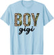 Boy Gigi Cute Gigi Of Boys Gigi Grandma T-Shirt - T-Shirt | Light Blue