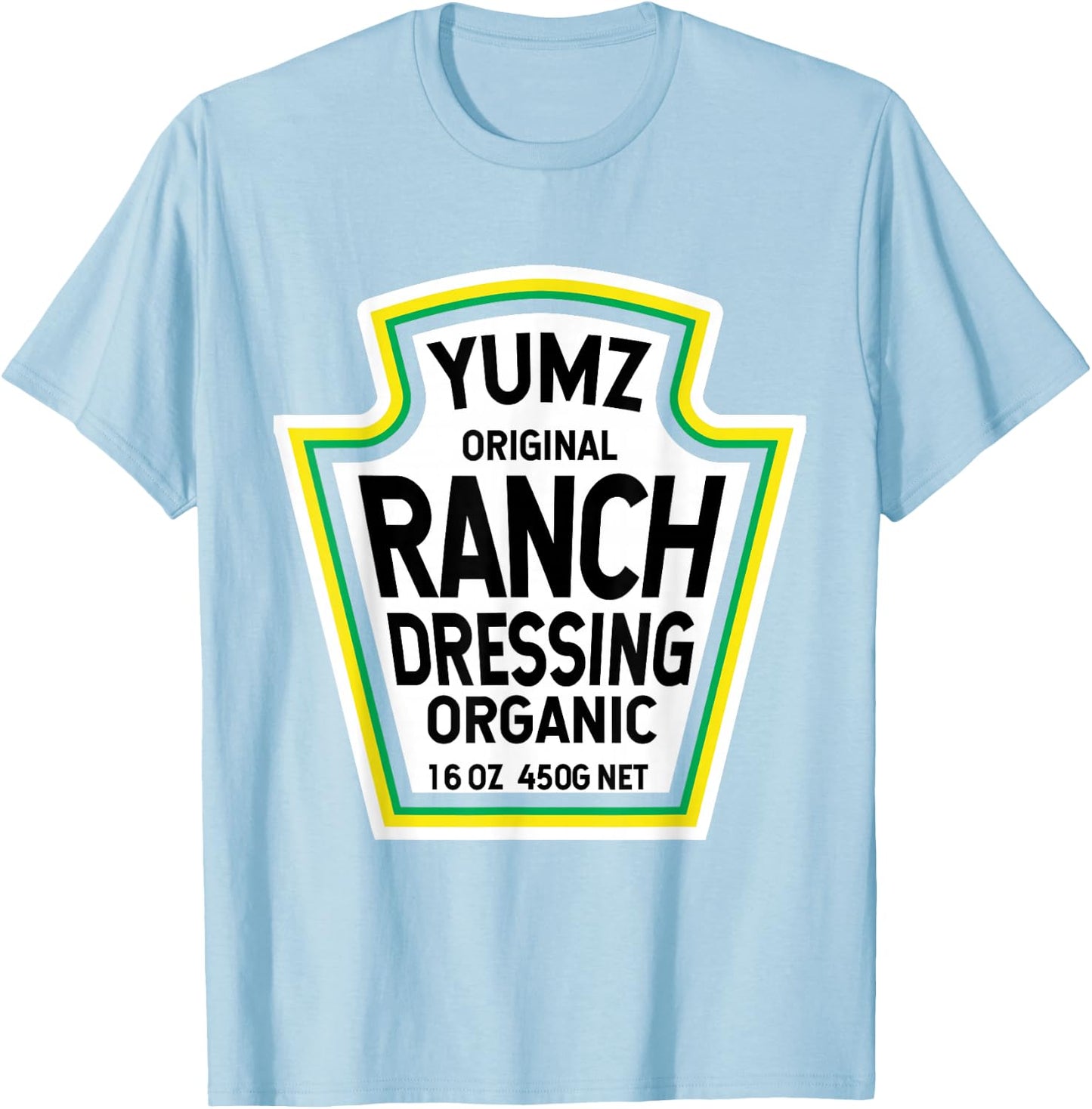 Ranch Dressing Salad Easy Halloween Costume Matching Group T-Shirt - T-Shirt | Light Blue