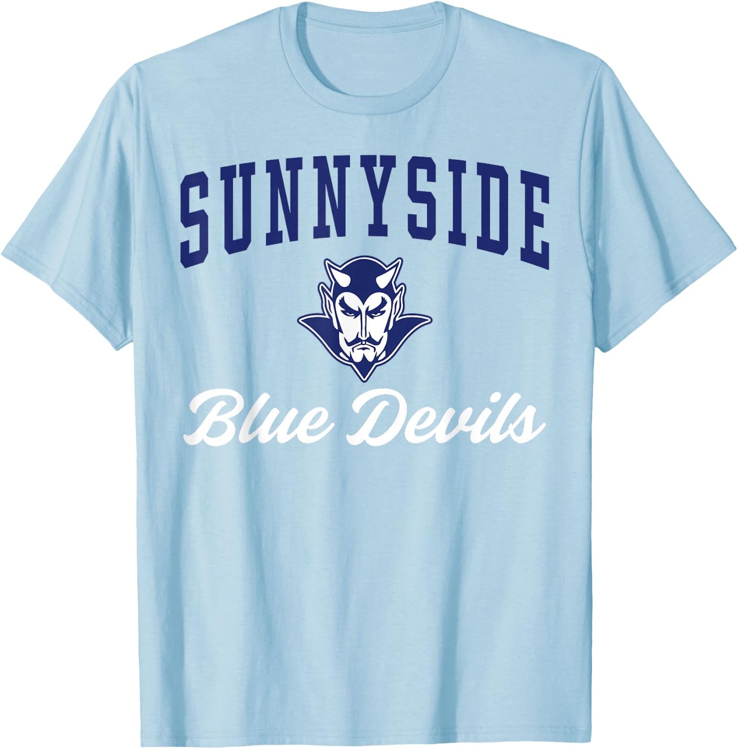Sunnyside High School Blue Devils C3 T-Shirt - T-Shirt | Light Blue