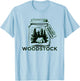 Vintage Woodstock, New York Souvenir T-Shirt - T-Shirt | Light Blue