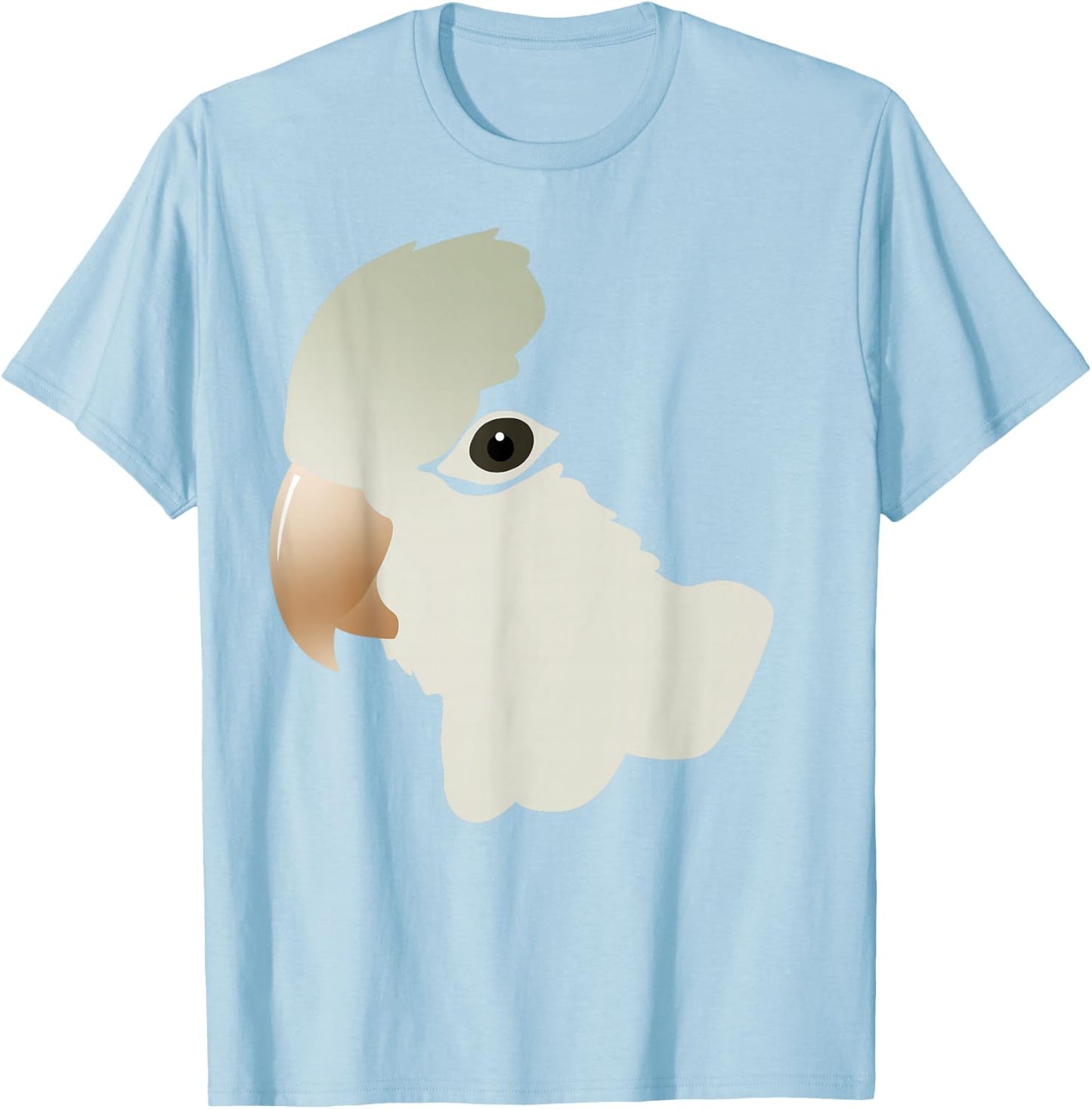 Quaker Parrot T-Shirt - T-Shirt | Light Blue