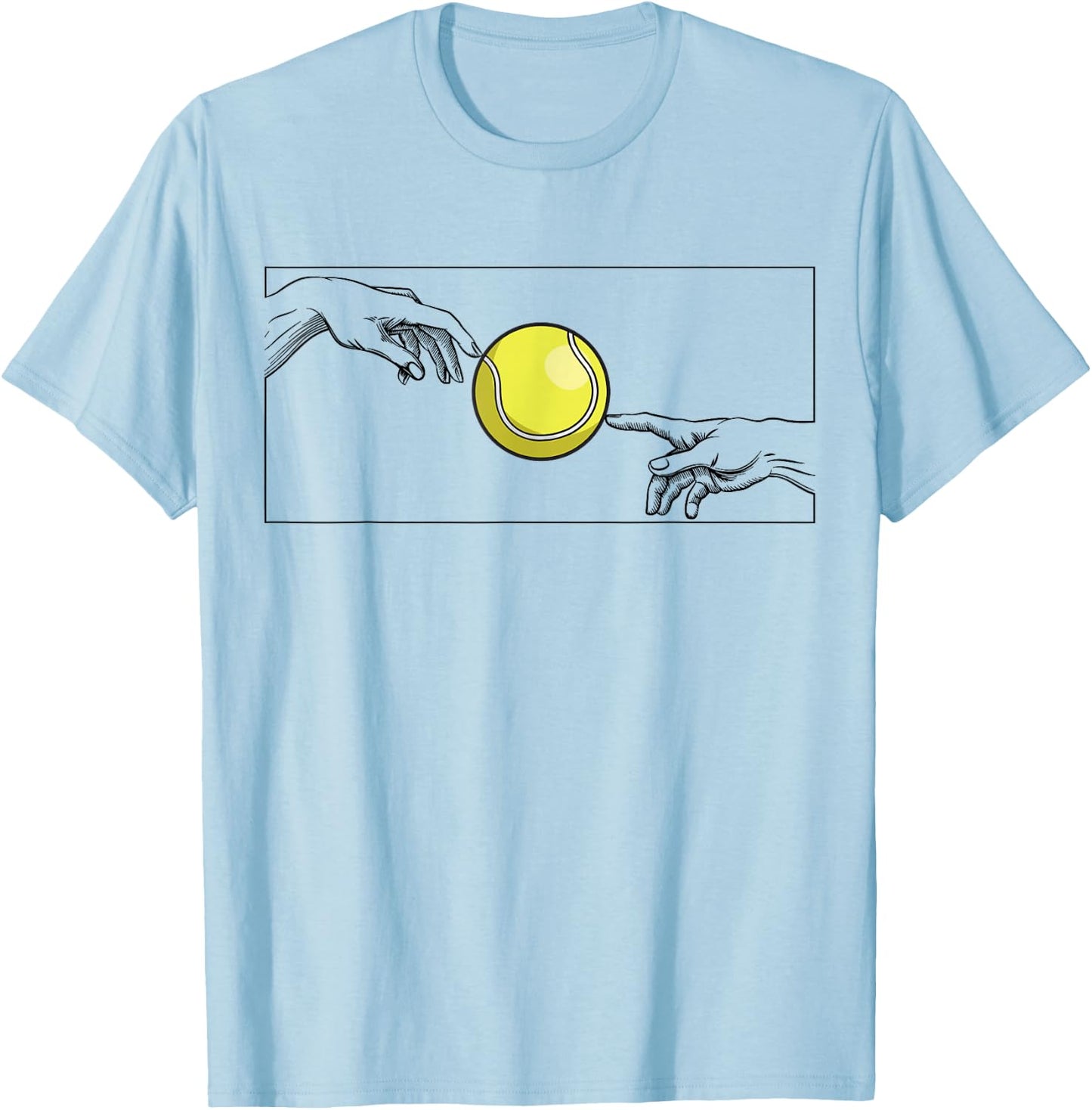 Tennis Ball for Tennis Players Tennis Player Tennis T-Shirt - T-Shirt | Light Blue