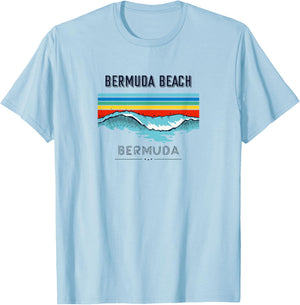 Bermuda Beach Souvenir - Bermuda Reminder Women Kids T-Shirt - T-Shirt | Light Blue