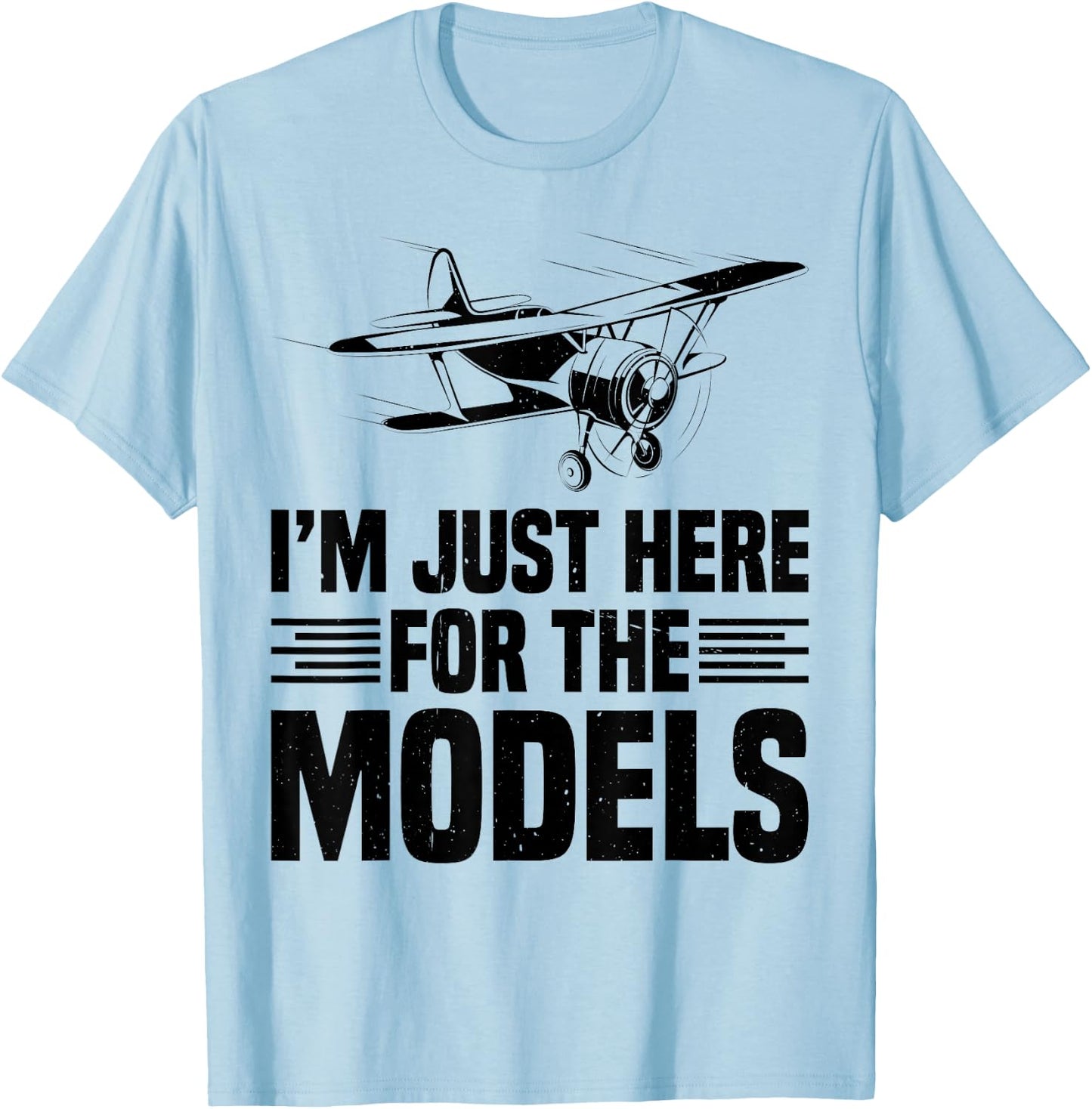 RC Aircraft Radio Controlled Model Airplane RC Plane Pilot T-Shirt - T-Shirt | Light Blue