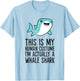 This Is My Human Costume I'm Actually A Whale Shark T-Shirt - T-Shirt | Light Blue