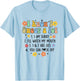 I Know I Swear A Lot Funny Sarcasm Sarcastic Humor Groovy T-Shirt - T-Shirt | Light Blue