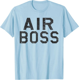 Air Boss Airshow and Aircraft Carrier Deck Boss Military T-Shirt - T-Shirt | Light Blue