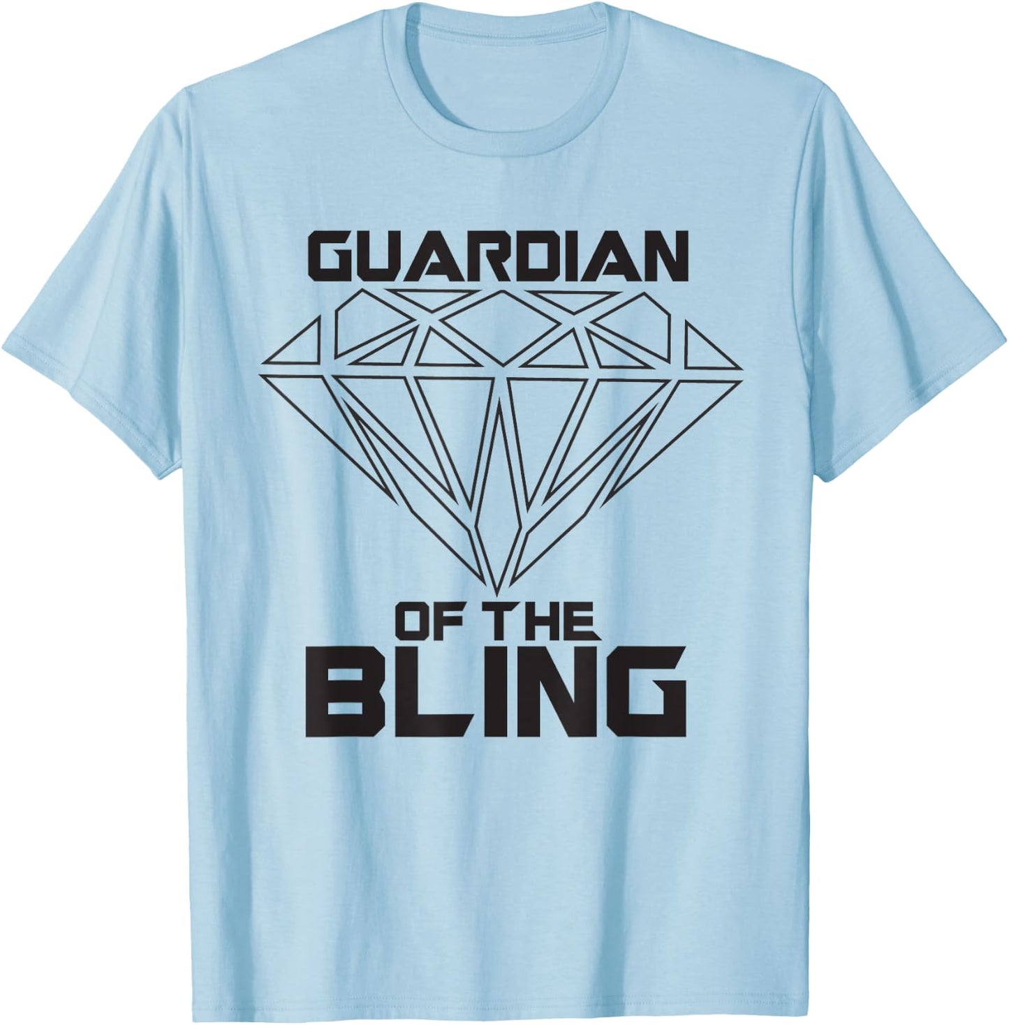 Guardian of the Bling | Ring Bearer | Best Man | Gift T-Shirt - T-Shirt | Light Blue