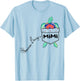 Happiness is being a MIMI Sea Turtle Ocean Animal T-Shirt - T-Shirt | Light Blue