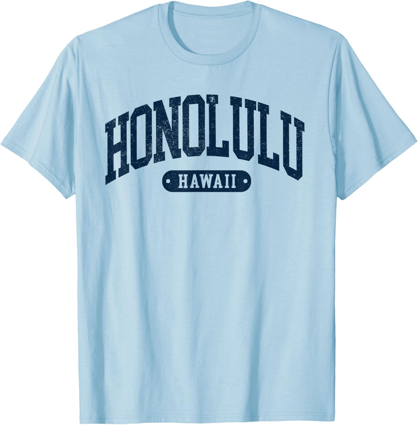 Vintage Honolulu Hawaii Oahu Souvenir Kids T-Shirt - T-Shirt | Light Blue