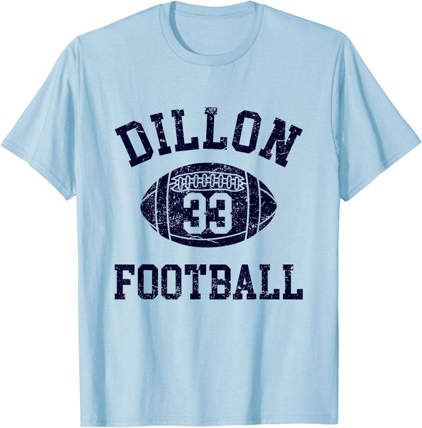Friday Night Sport Fan Riggins Rigs Dillon 33 Football T-Shirt - T-Shirt | Light Blue