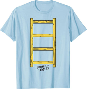 Chutes And Ladders Halloween Ladder Costume T-Shirt - T-Shirt | Light Blue