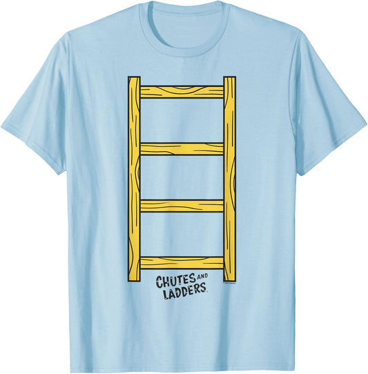 Chutes And Ladders Halloween Ladder Costume T-Shirt - T-Shirt | Light Blue