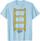 Chutes And Ladders Halloween Ladder Costume T-Shirt - T-Shirt | Light Blue