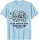 Christmas Lights I'm Fine Everything Is Fine Para Life T-Shirt - T-Shirt | Light Blue