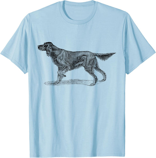 Gordon Setter Dog Lover Gordon Setter Owner Vintage Dog Women Girls Kids T-Shirt - T-Shirt | Light Blue