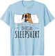Boxer Dog Official Sleepshirt Small T-Shirt - T-Shirt | Light Blue