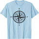 Nautical Compass T-Shirt - T-Shirt | Light Blue