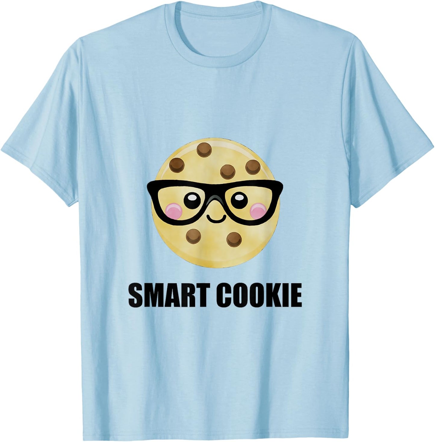 Smart Cookie Funny T-Shirt - T-Shirt | Light Blue