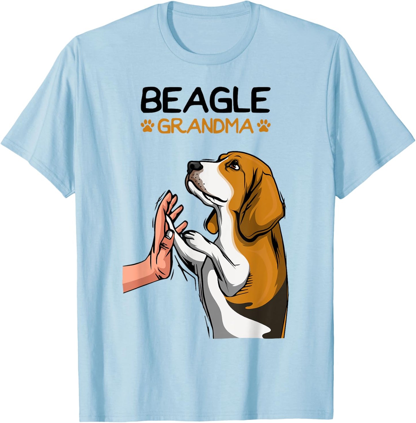 Beagle Grandma Dog Mom Grandmother Mother´s Day Women T-Shirt - T-Shirt | Light Blue