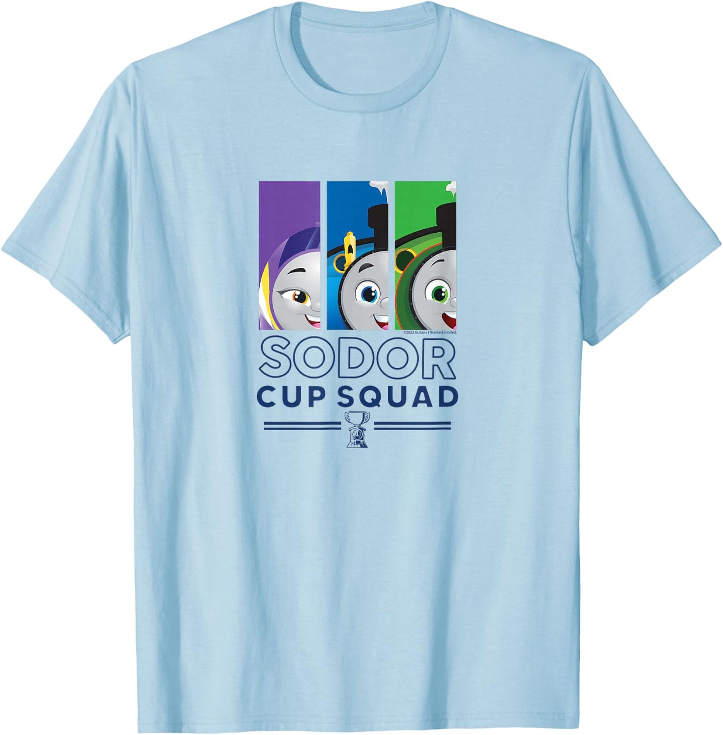 Thomas & Friends Sodor Cup Squad T-Shirt - T-Shirt | Light Blue