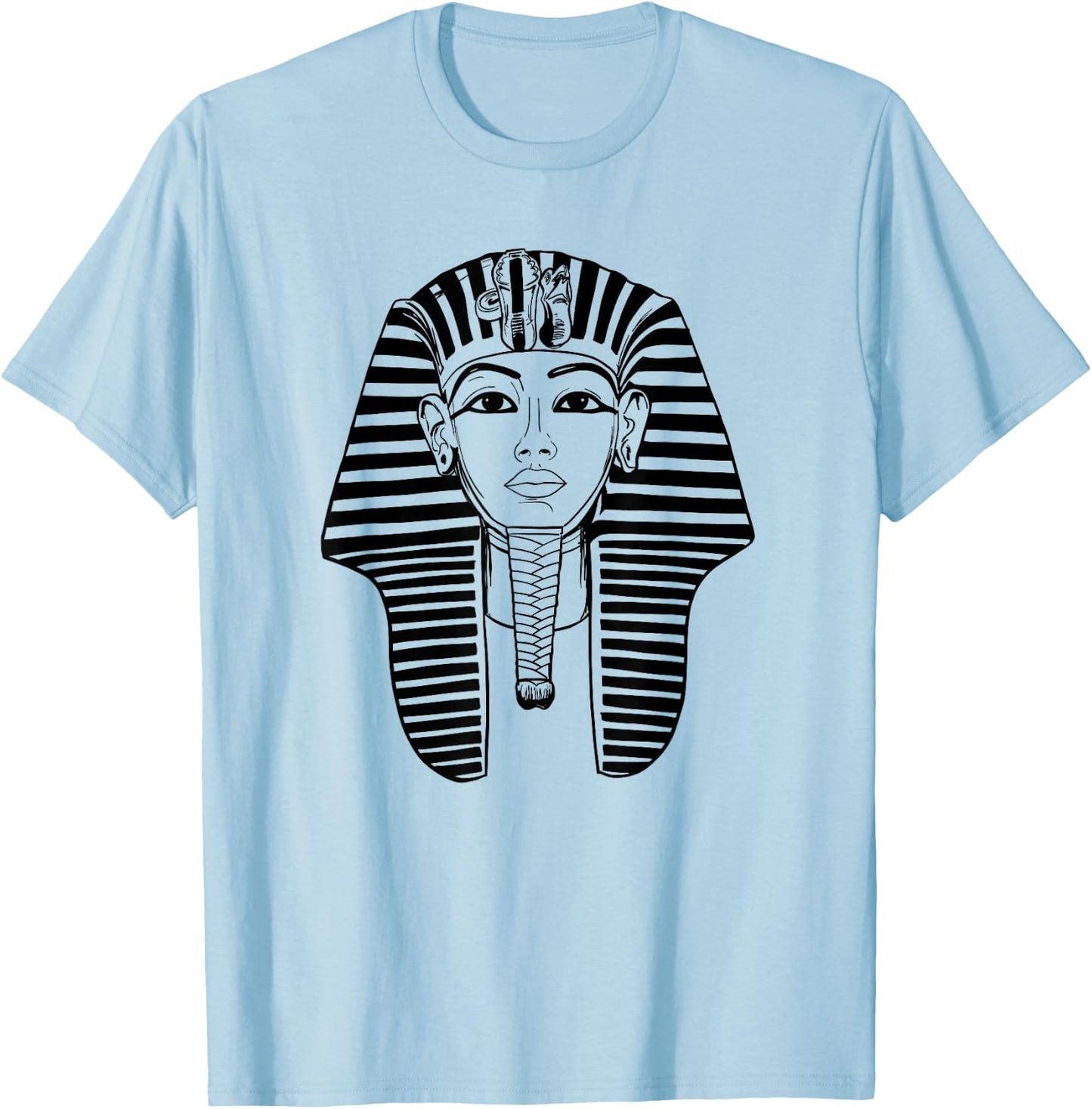 King Pharaoh Tutankhamun King TUT Pharaoh Ancient Egyptian T-Shirt - T-Shirt | Light Blue