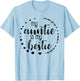 My Auntie is My Bestie Cute T Shirt for Niece Matching Set T-Shirt - T-Shirt | Light Blue
