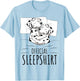 Dalmatian Dog Official Sleepshirt Men Women Kids T-Shirt - T-Shirt | Light Blue