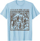 Vintage Funny Medieval Knight Let's Go Do Some Gay Shit T-Shirt - T-Shirt | Light Blue