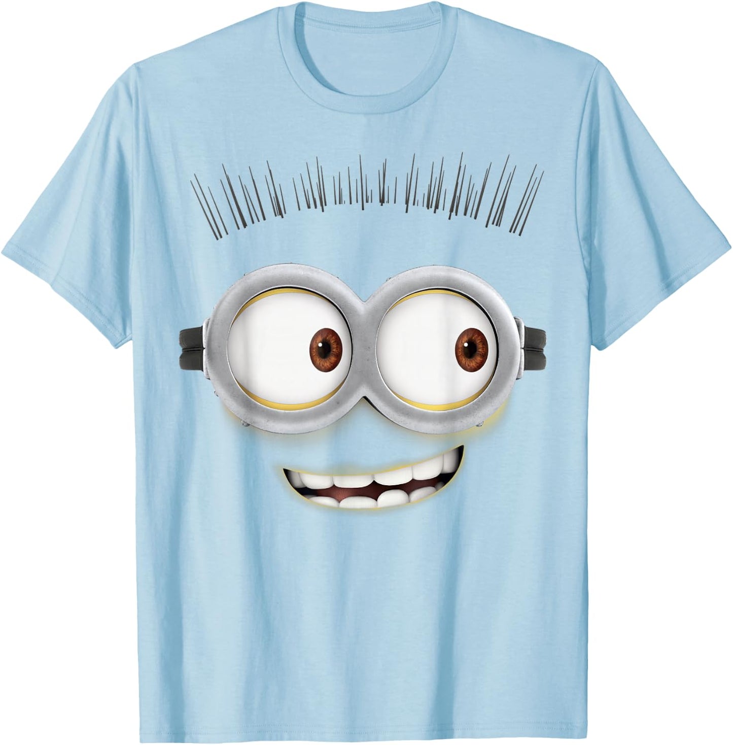 Despicable Me Minions Tom Big Smile Graphic T-Shirt - T-Shirt | Light Blue