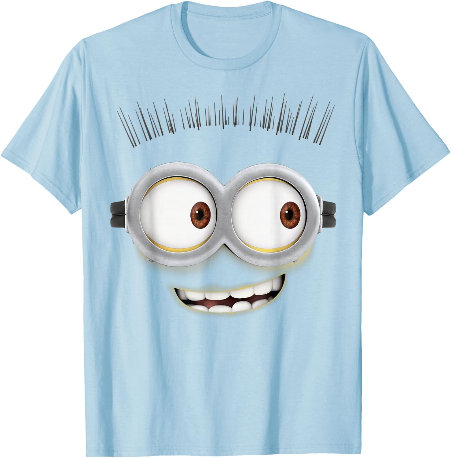 Despicable Me Minions Tom Big Smile Graphic T-Shirt - T-Shirt | Light Blue