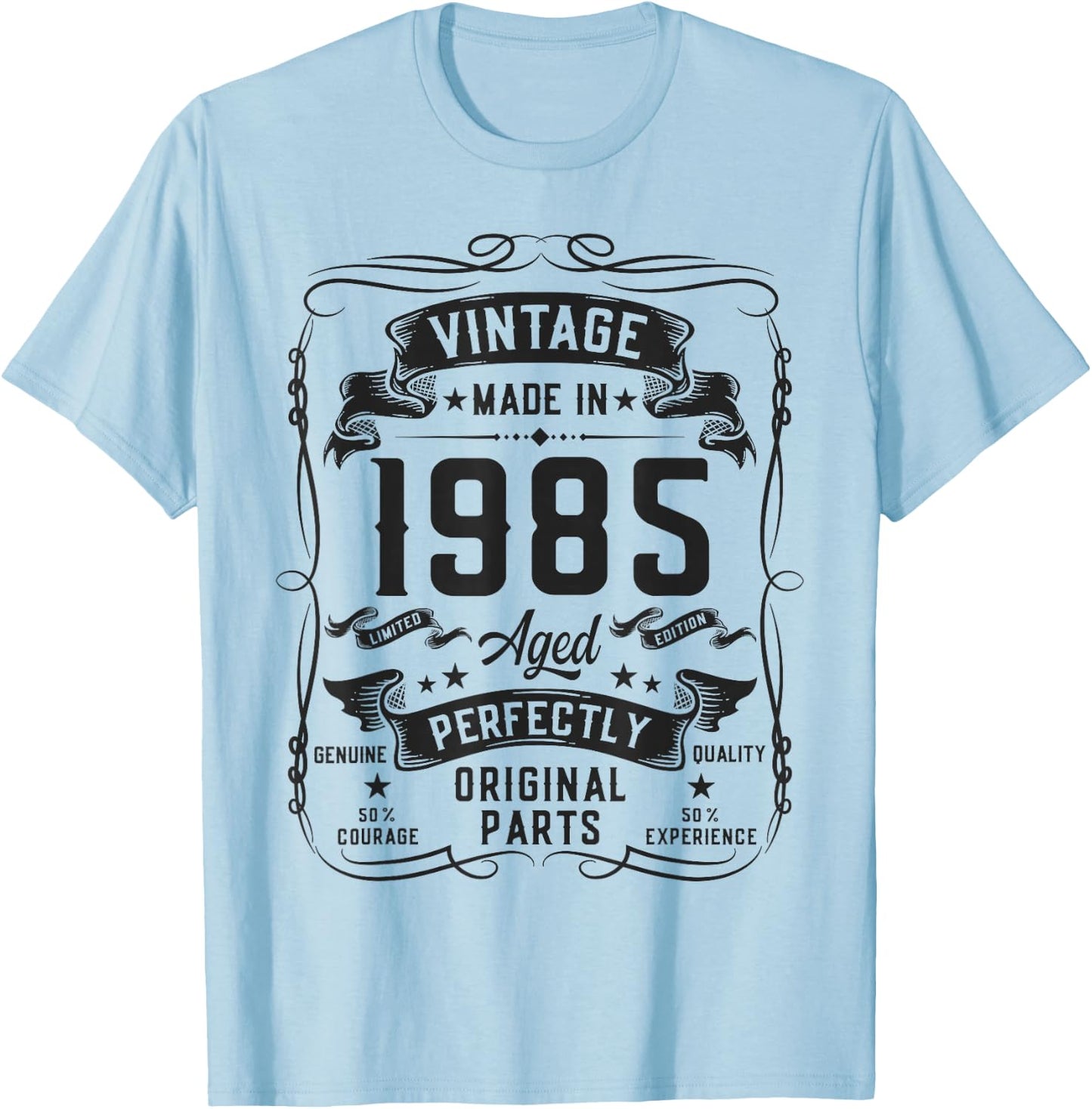 Vintage 1985 41yr 41st Birthday Gifts 41 Years Old T-Shirt - T-Shirt | Light Blue