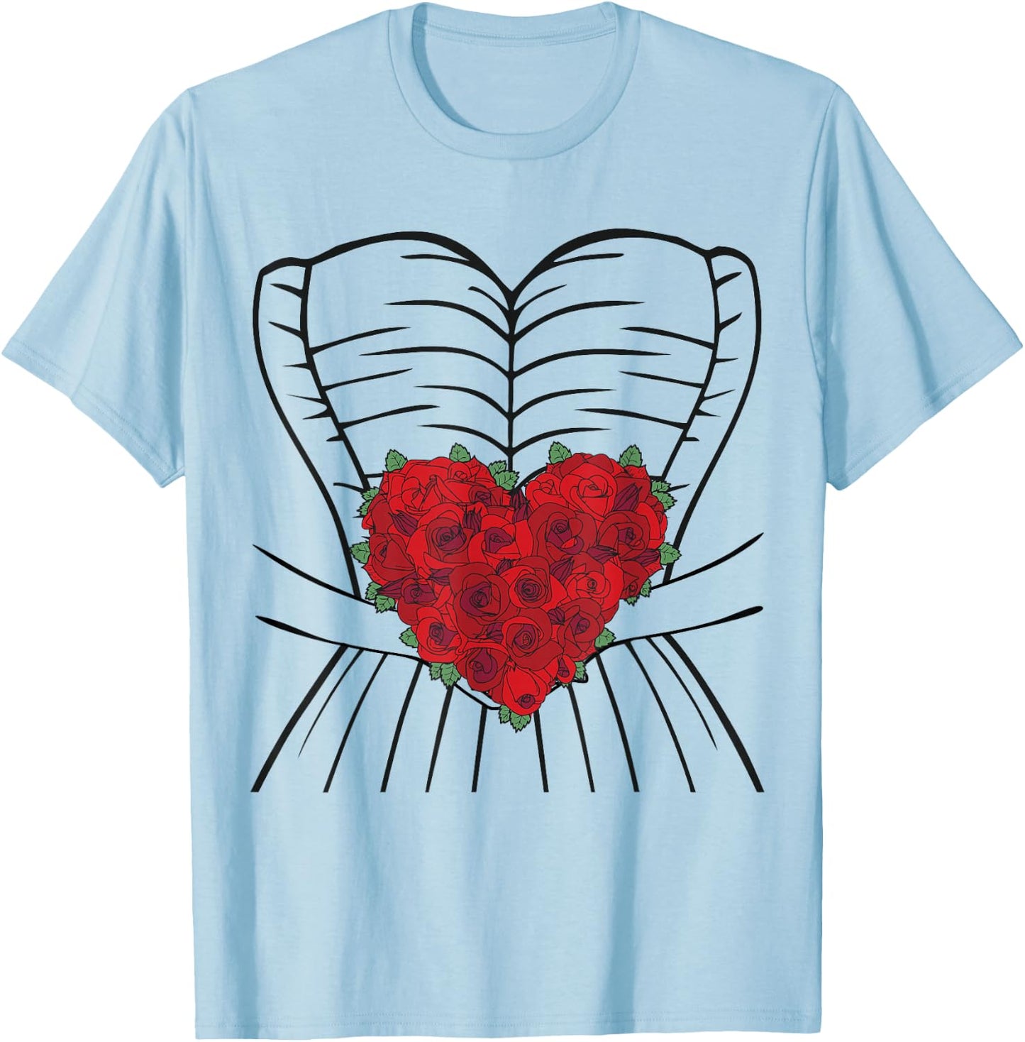 Wedding Dress Bride Funny Bridal Gown Marriage Cute T-Shirt - T-Shirt | Light Blue