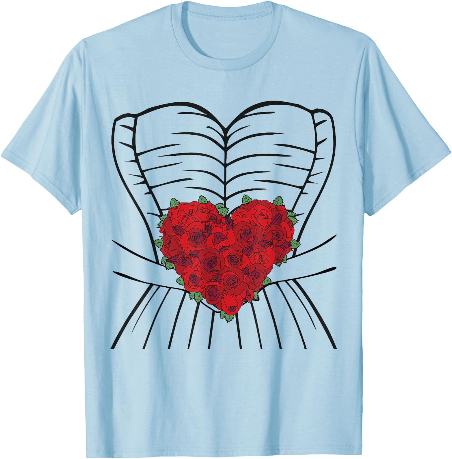 Wedding Dress Bride Funny Bridal Gown Marriage Cute T-Shirt - T-Shirt | Light Blue