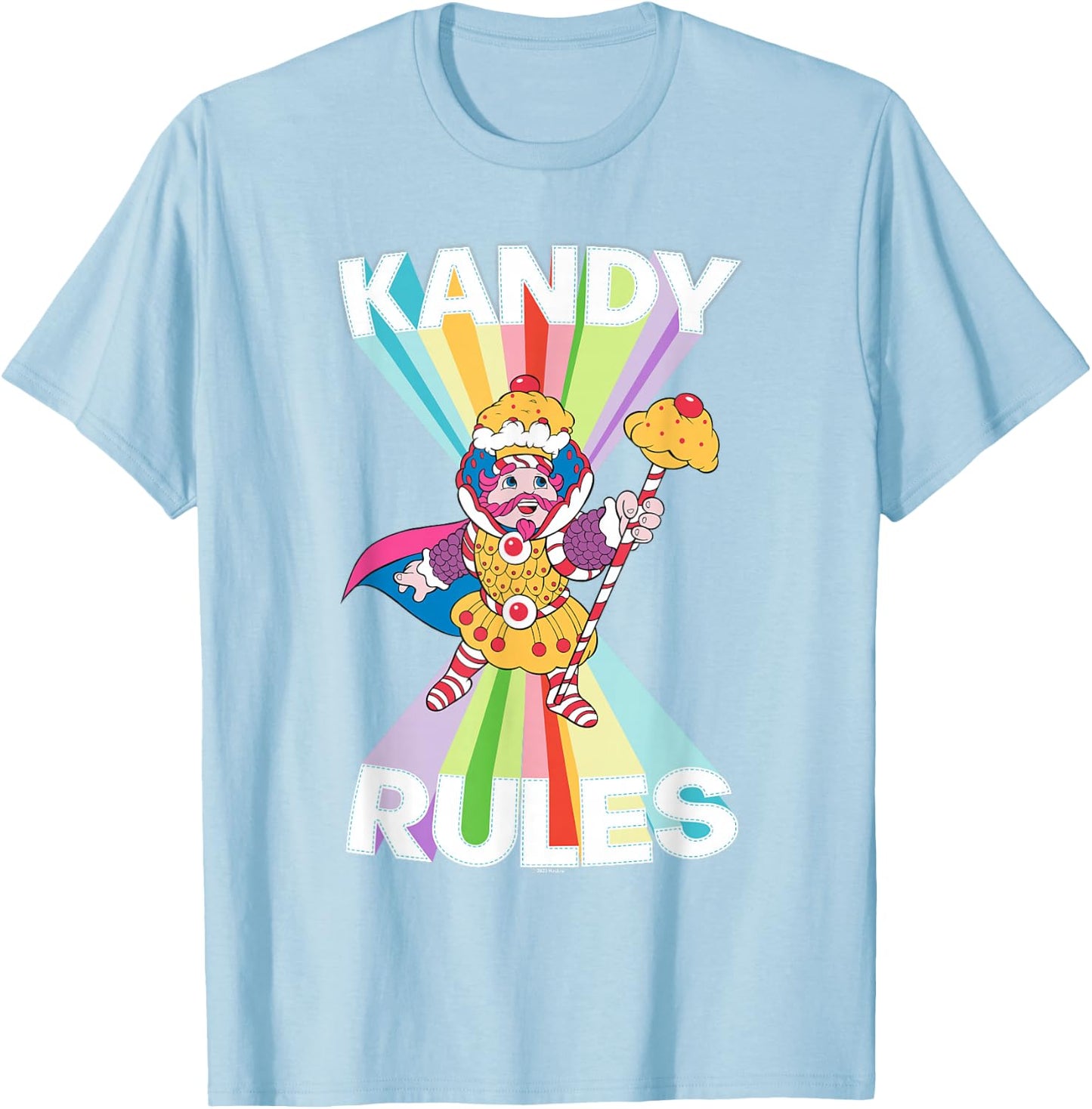 Candy Land Kandy King Rules T-Shirt - T-Shirt | Light Blue