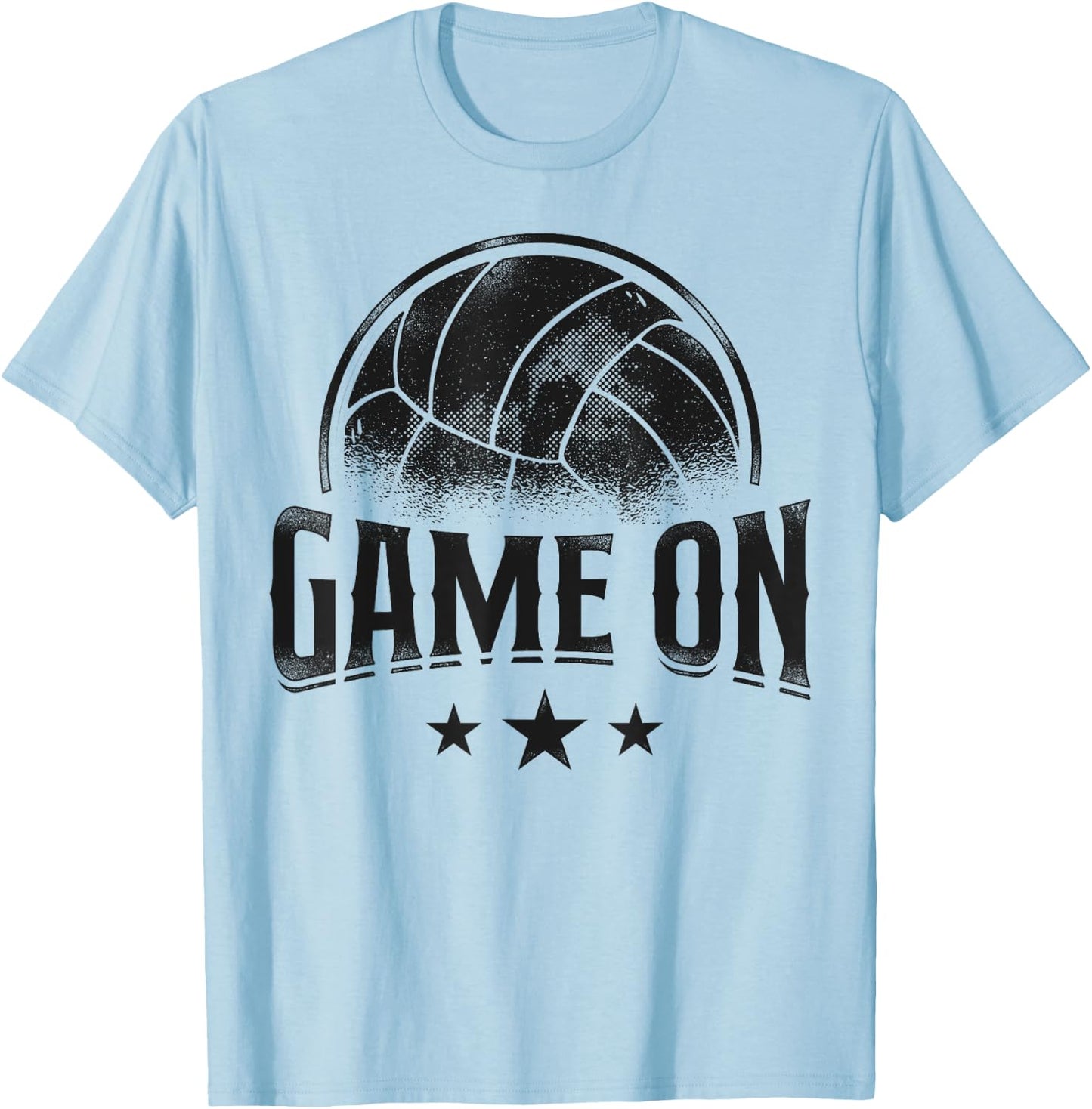 Volleyball Player Team Vintage Game On T-Shirt - T-Shirt | Light Blue