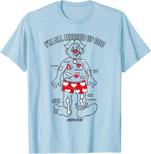 Operation I'm All Messed Up Doc T-Shirt - T-Shirt | Light Blue