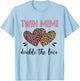 Twin Mimi Double The Love Mimi Of Twins T-Shirt - T-Shirt | Light Blue