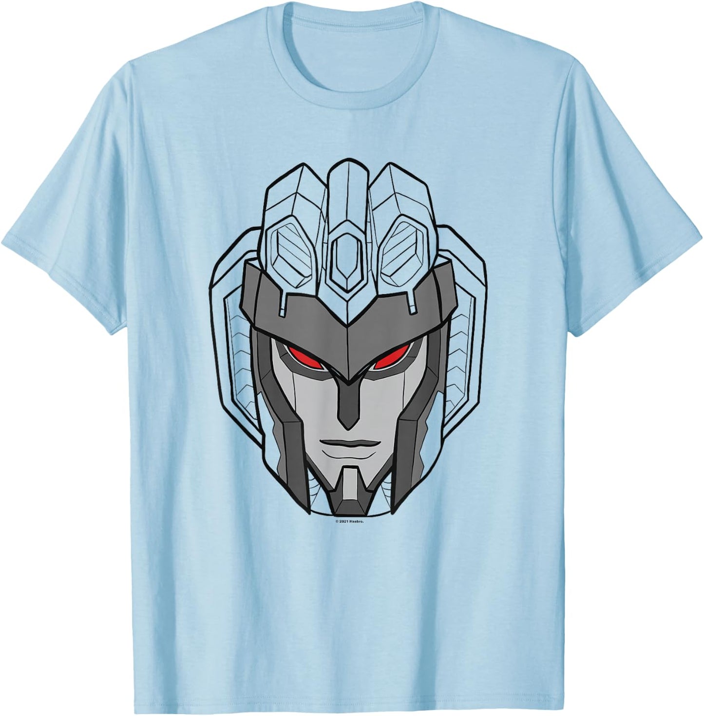 Transformers Starscream Big Face T-Shirt - T-Shirt | Light Blue