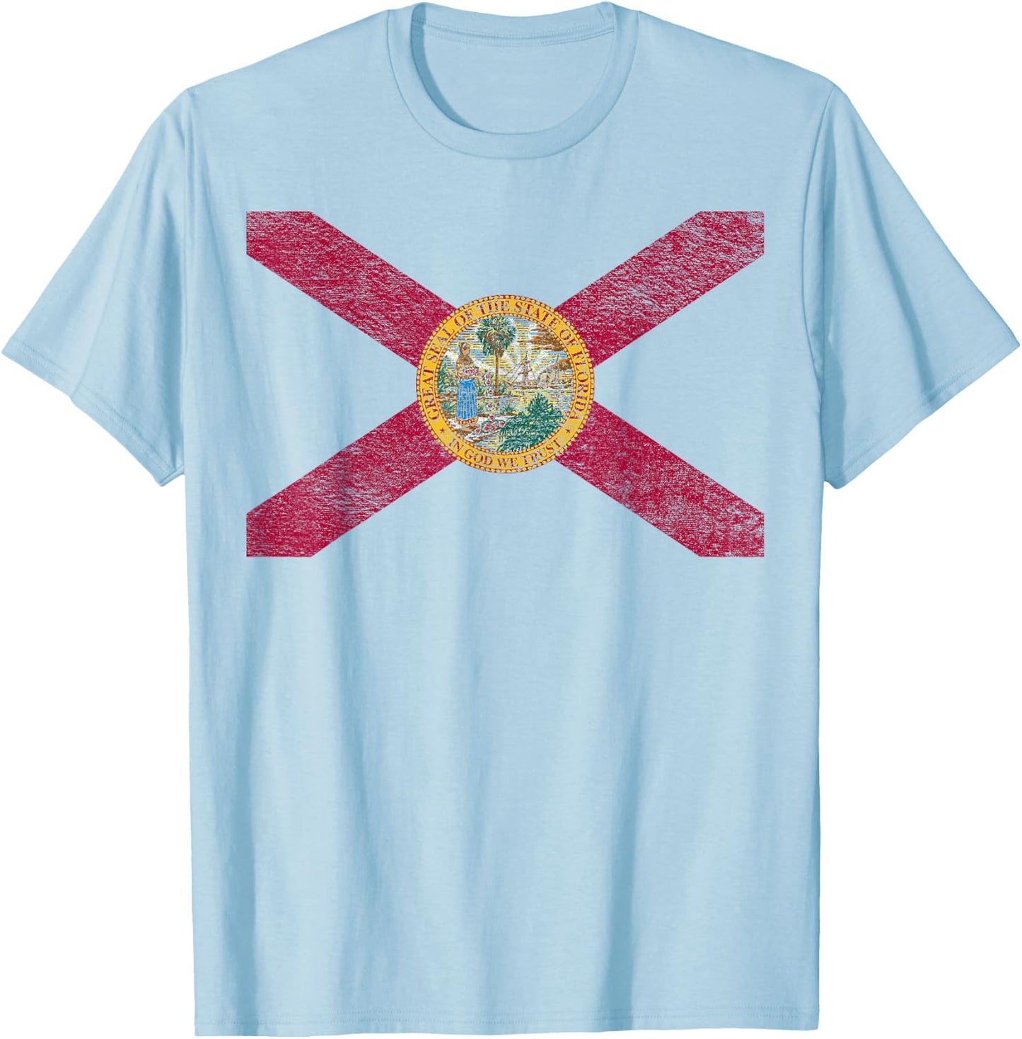 Florida - The Sunshine State T-Shirt - T-Shirt | Light Blue
