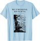 Wuthering Heights by Emily Bronte Vintage Book Cover T-Shirt - T-Shirt | Light Blue