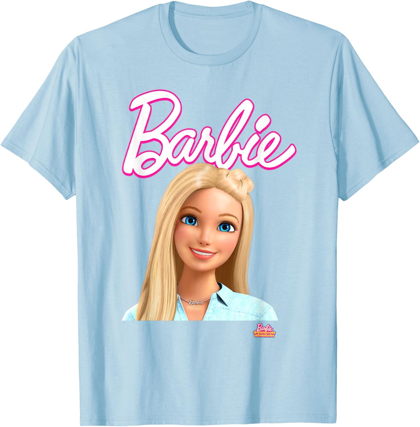 Barbie - Dreamhouse Adventures Barbie - Portrait T-Shirt - T-Shirt | Light Blue