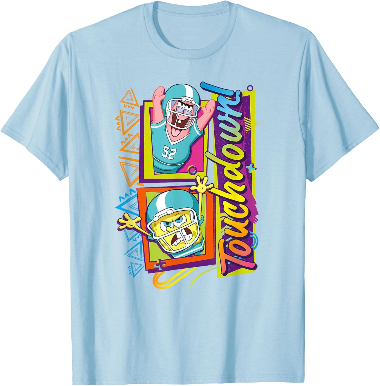SpongeBob SquarePants Touchdown T-Shirt - T-Shirt | Light Blue
