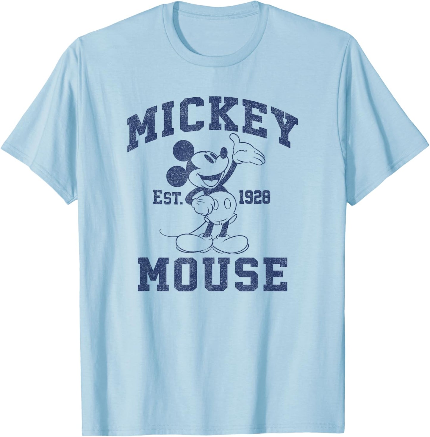 Disney Mickey Classic Mickey Vintage 1928 Poster T-Shirt - T-Shirt | Light Blue