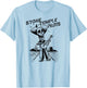 Stone Temple Pilots – Skeleton Day of the Dead T-Shirt - T-Shirt | Light Blue