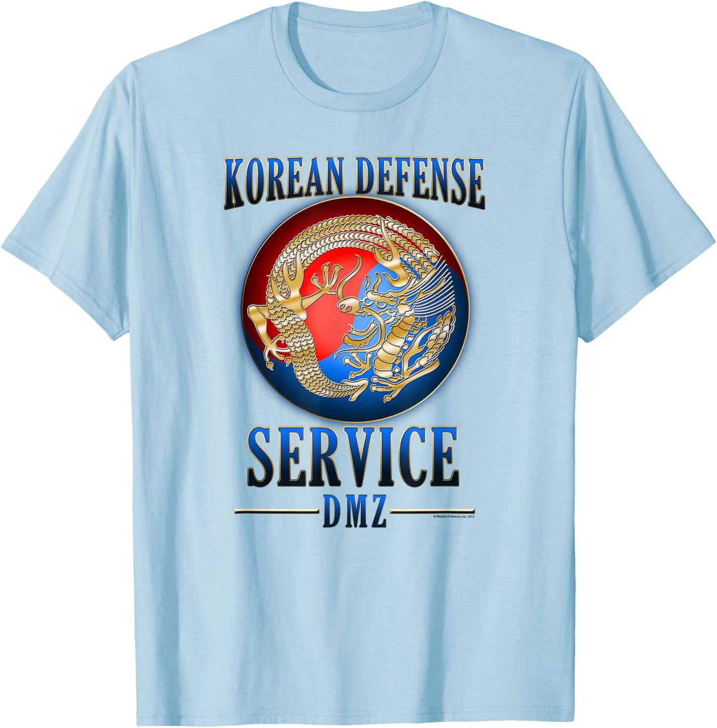 Korean Defense Service T-Shirt - T-Shirt | Light Blue