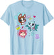 Littlest Pet Shop Pawsitively Cute Group T-Shirt - T-Shirt | Light Blue