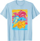 Freshwater Fish Lover Aquarium Owner Colorful Betta Fish T-Shirt - T-Shirt | Light Blue