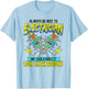 Always Be Nice To Electricians Journeyman Electrician T-Shirt - T-Shirt | Light Blue
